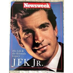 JFK Jr His Life & the Kennedy Legacy Newsweek Magazine Sept 20, 1999